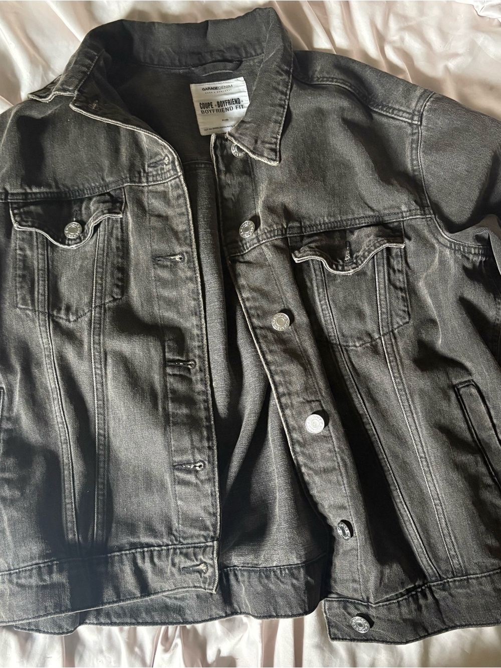 Garage Black Jean Jacket
